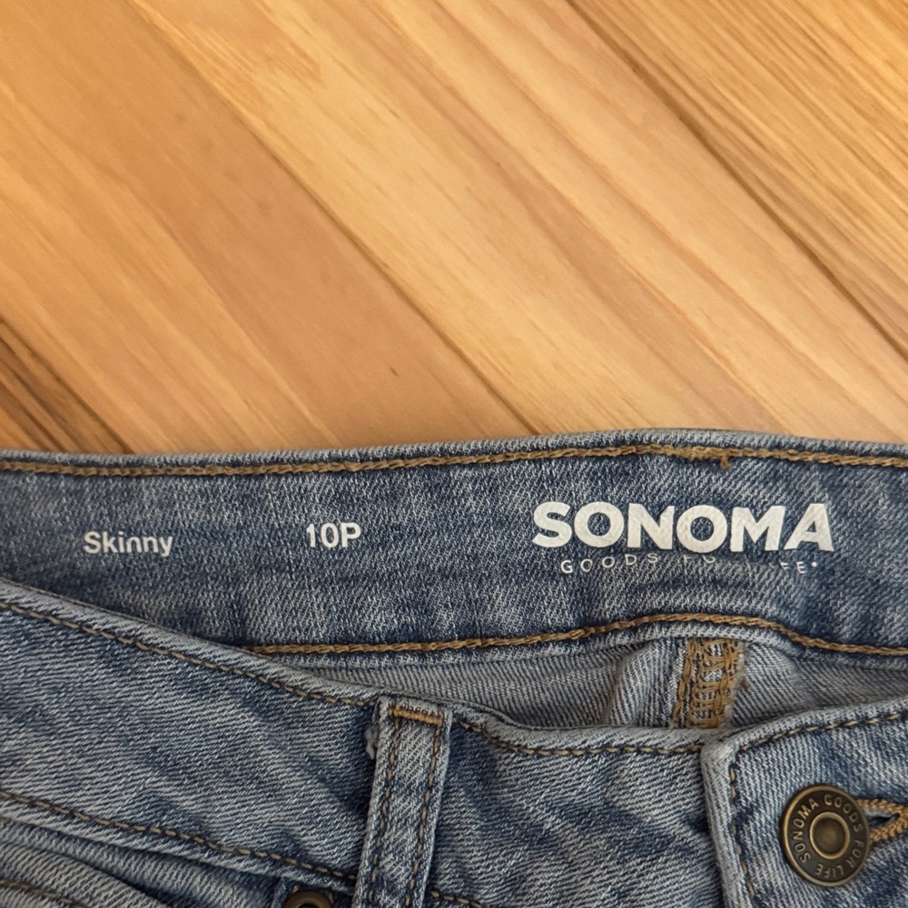 Sonoma Women's Denim Ankle Jeans - Picture 2 of 4
